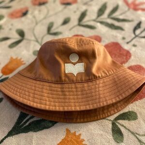 Isabel Marant Tan Bucket Hat